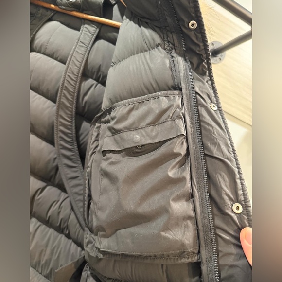 MEN'S RUDSAK CALCOT BLACK DOWN FILLED WINTER LEATHER SLEEVES - Picture 11 of 13